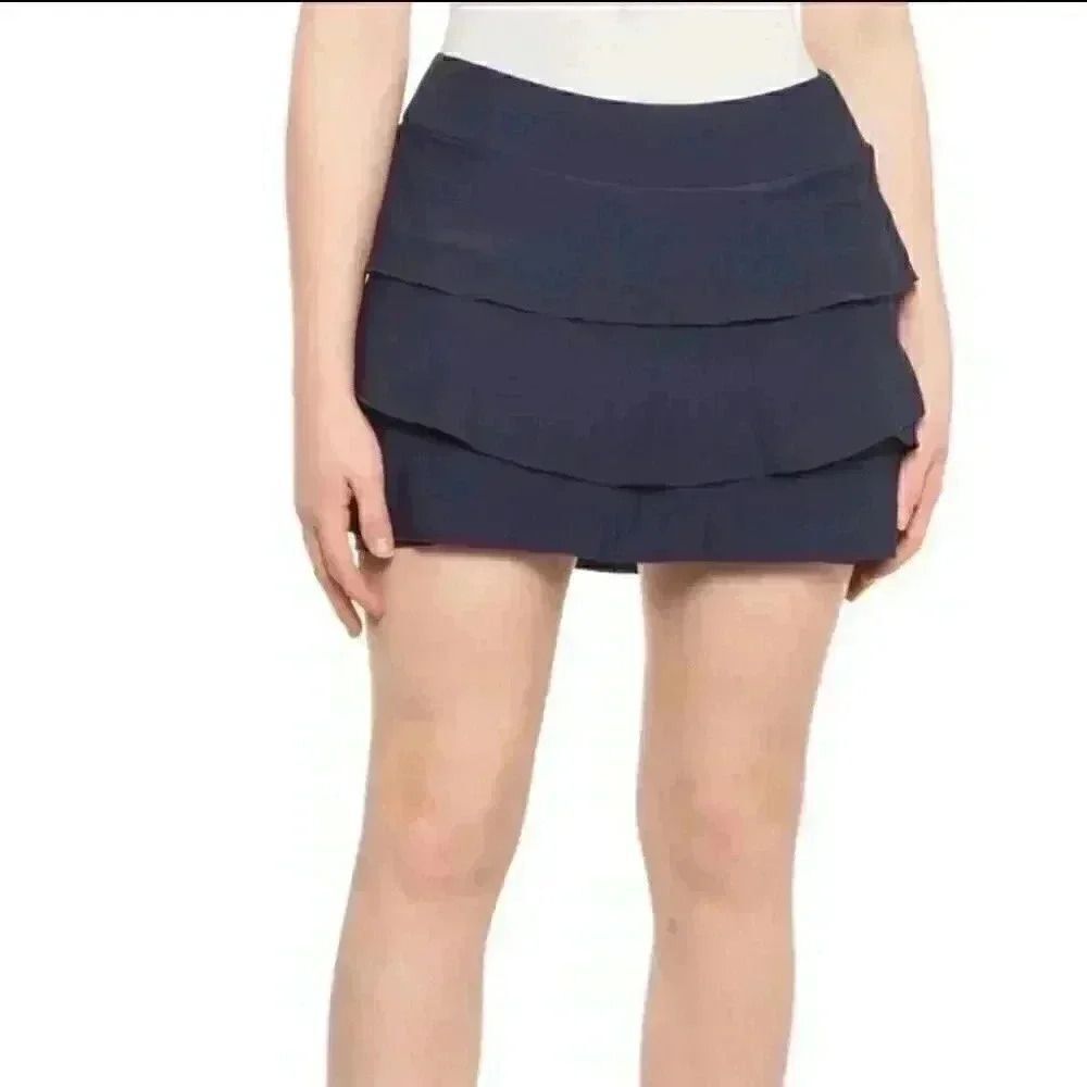 Kyodan Women's Navy Tennis Skirt w Briefs